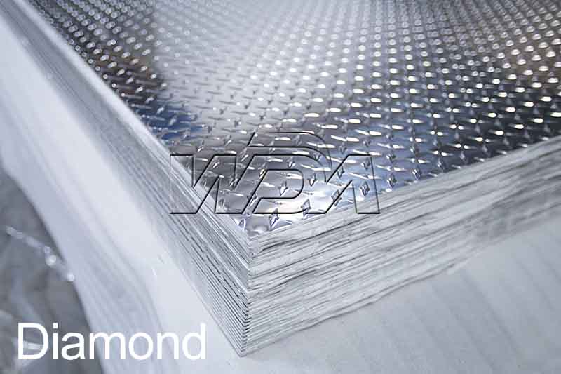 diamond aluminum plate