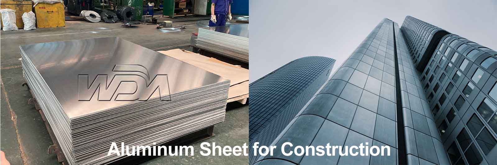 aluminum sheet for construction use