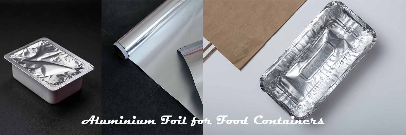 aluminum foil roll for food containers